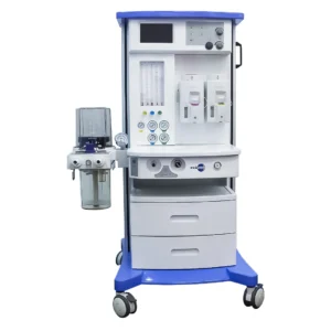 Máquina de anestesia PRZ-X6 vista frontal, equipo médico de alta tecnología.