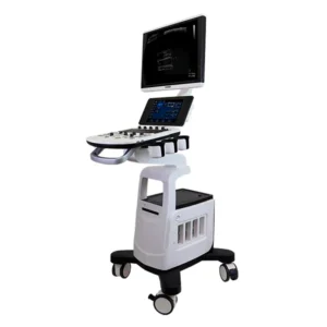 ultrasonido chison cbit4 con carro móvil en sala de exploración