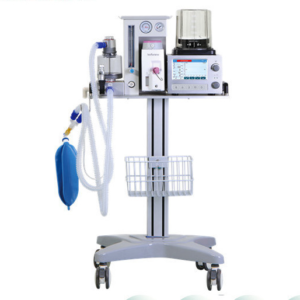 Máquina de Anestesia Veterinaria PRZ-X28-VPRZ-X28-V para animales, con modos avanzados de ventilación y diseño ergonómico.