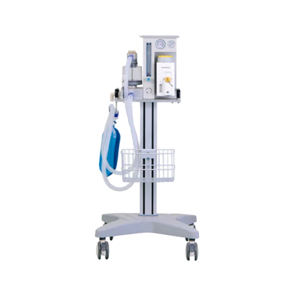 Máquina de anestesia veterinaria PRZ-X27-V para animales pequeños y grandes, con vaporizador seguro y control preciso.