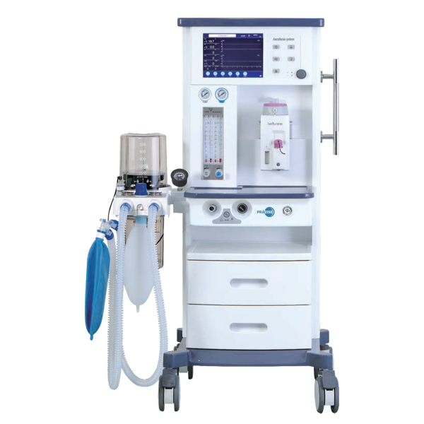 PRZ‑X20: máquina de anestesia clásica, segura y fácil de usar, para adultos, pediátricos y neonatos. Máquina De Anestesia PRZ-X20 con pantalla 10.4” y modos IPPV/A‑C/PCV/SIMV; para UCI y quirófano.